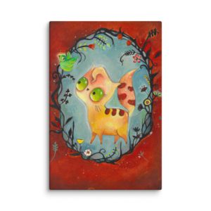 The Cat - Canvas