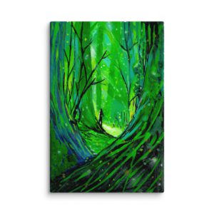 The Silence Has a Shape - Canvas