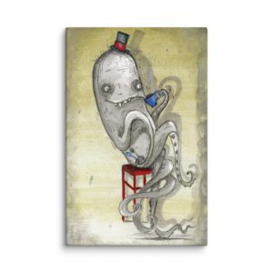 Sir Octopus - Canvas