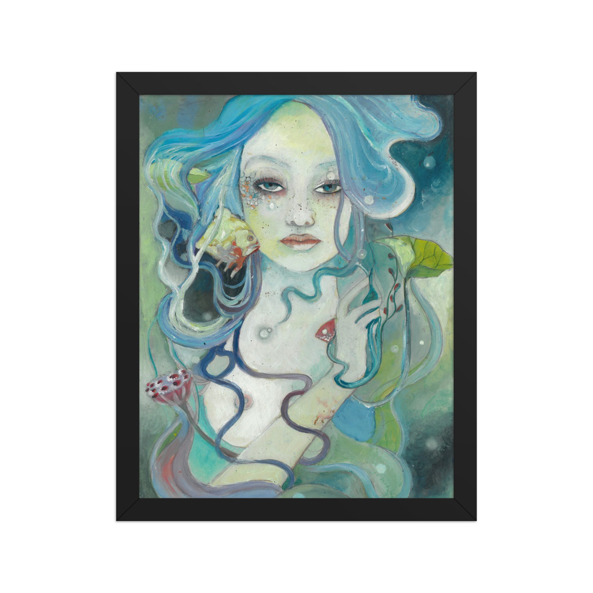 The Mermaid - Framed poster - Image 2