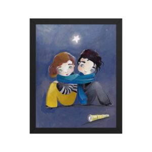 Under the Same Sky - Framed poster