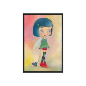 Take care of my heart - Framed Poster