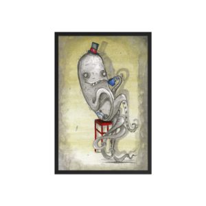 Sir Octopus – Framed poster