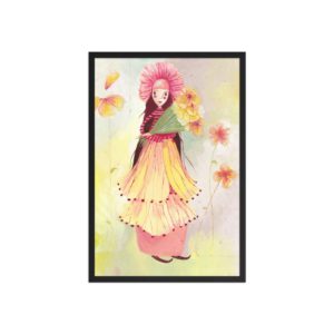 Flower - Framed poster