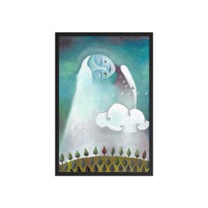 Rain drops Framed poster