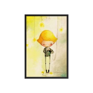 A String to the Stars - Framed poster