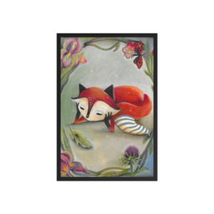 A Quiet Meeting - Framed poster