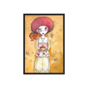 A Small Gift from the Forest - Framed poster