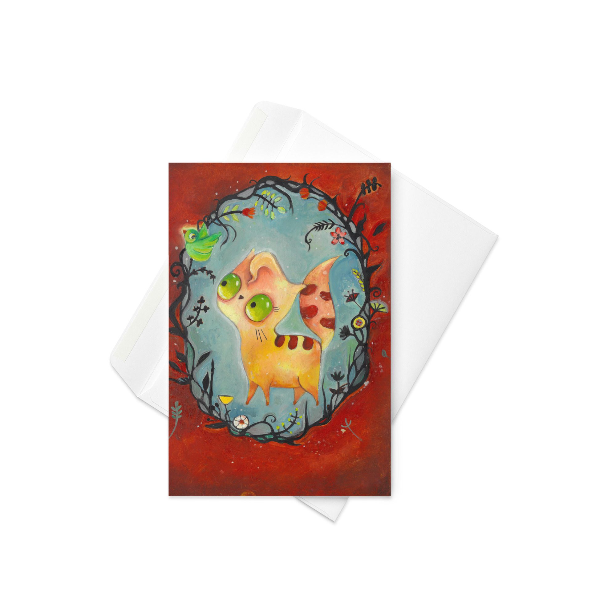 The Cat - Greeting card - Image 2