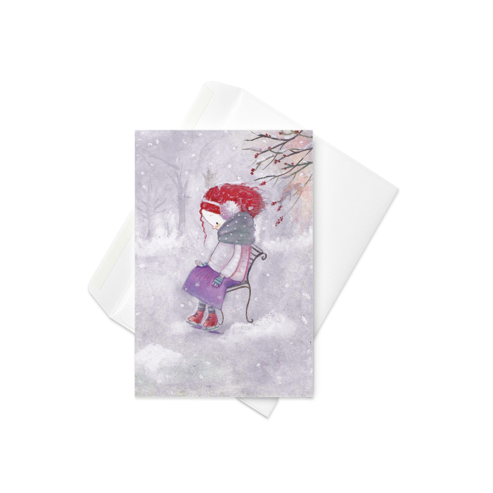 When the World Falls Quiet - Greeting card - Image 2