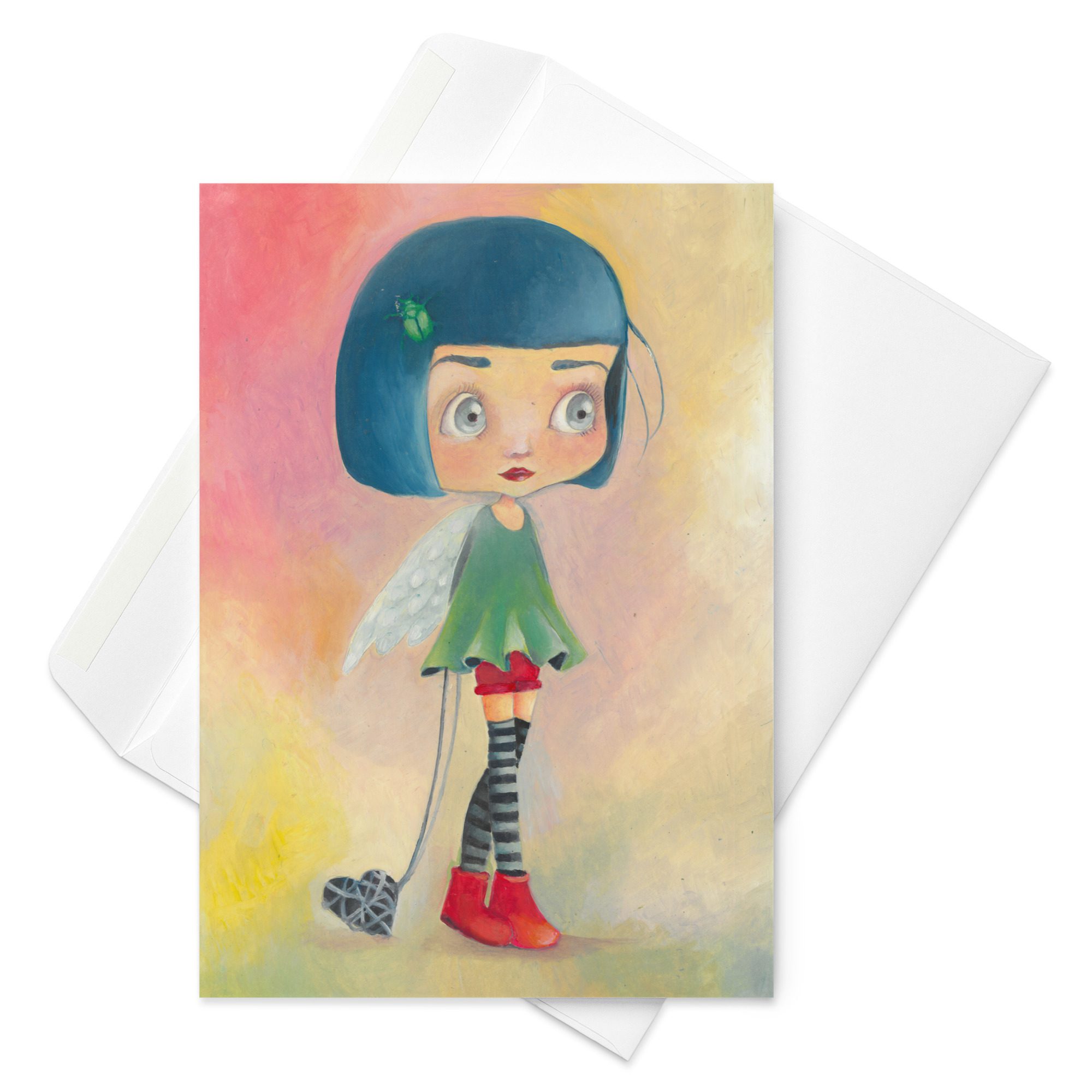 Take care of my heart - Greeting Card