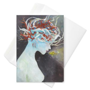 Breathless - Greeting card