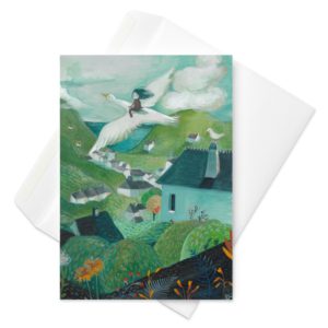 Flyiing - Greeting card