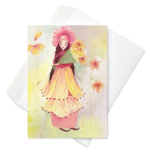 Flower - Greeting card