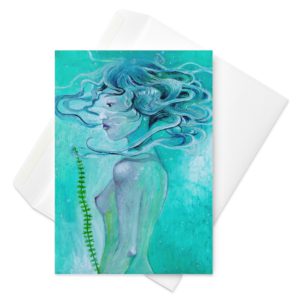 Deep - Greeting card