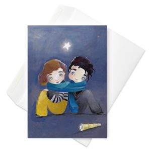Under the Same Sky - Greeting card