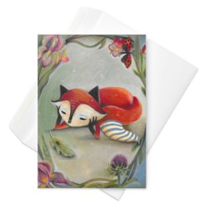 A Quiet Meeting - Greeting card